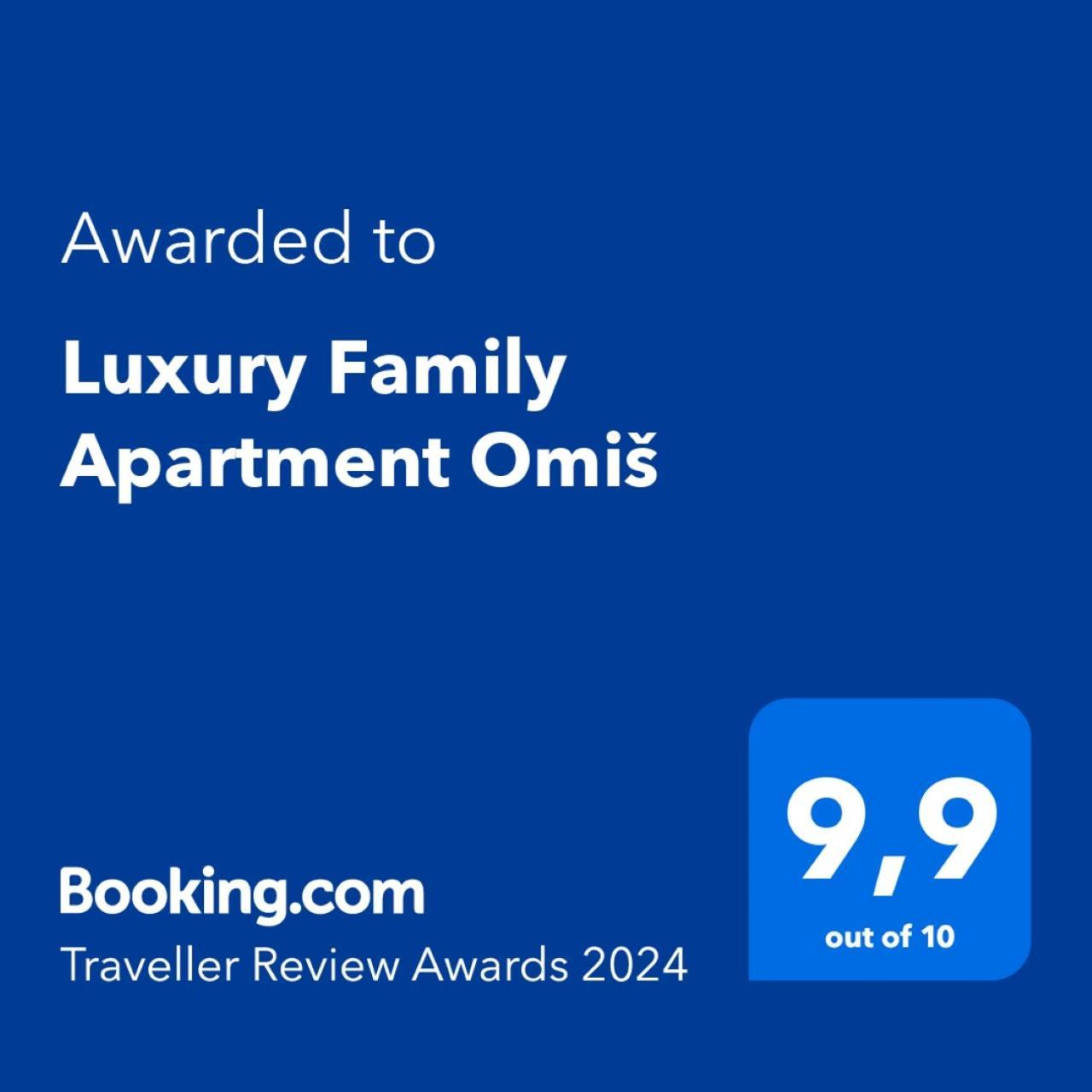 Luxury Family Apartment Omiš Zewnętrze zdjęcie