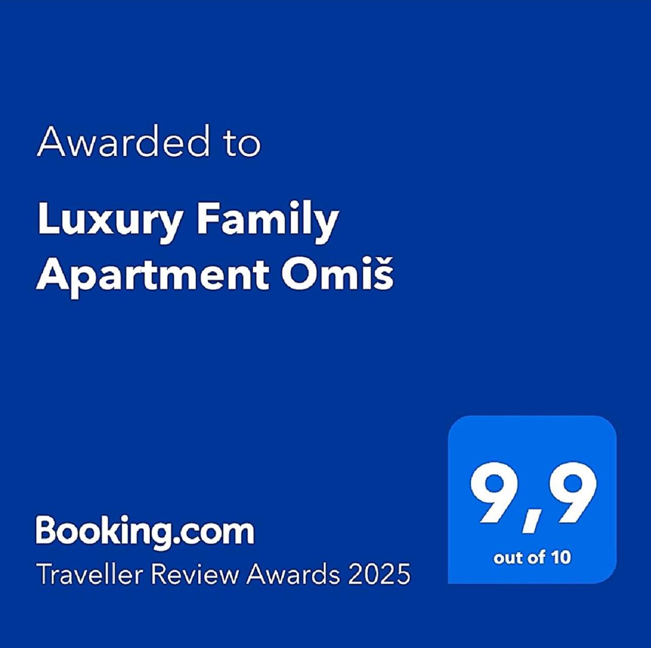 Luxury Family Apartment Omiš Zewnętrze zdjęcie